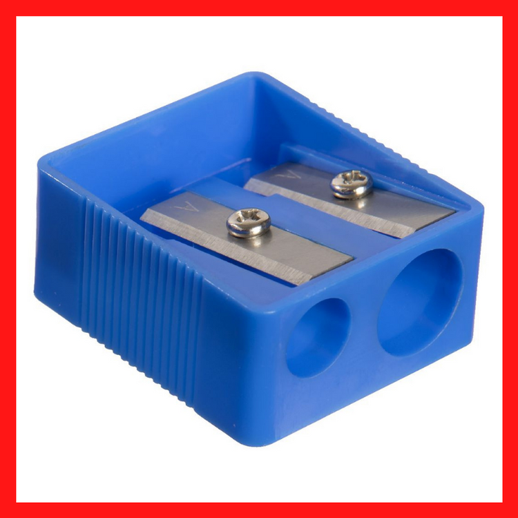 Double Hole Pencil Sharpener | School & Office Supplies | COD
