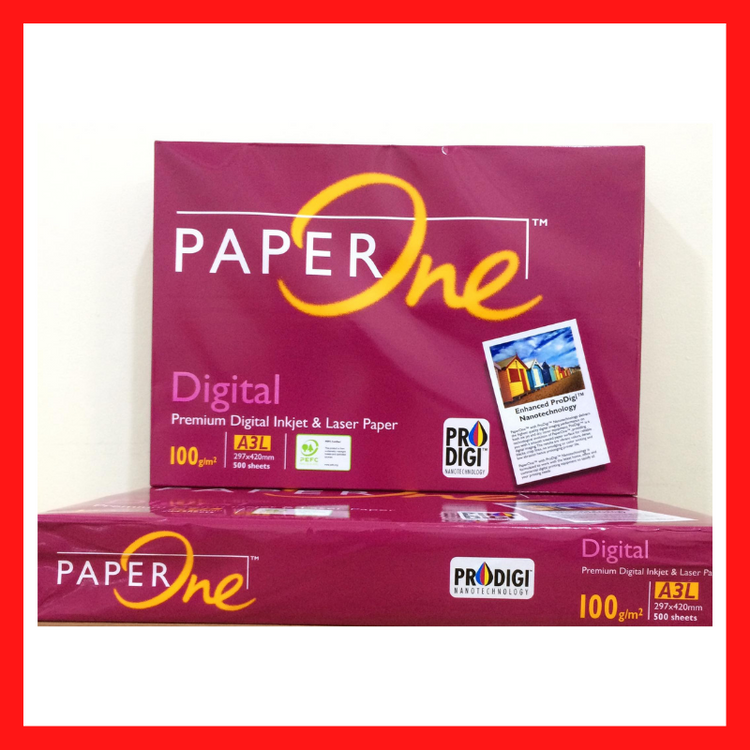Paper One Bond Paper | A3 | 100 GSM | Per Ream | Office Supplies | COD