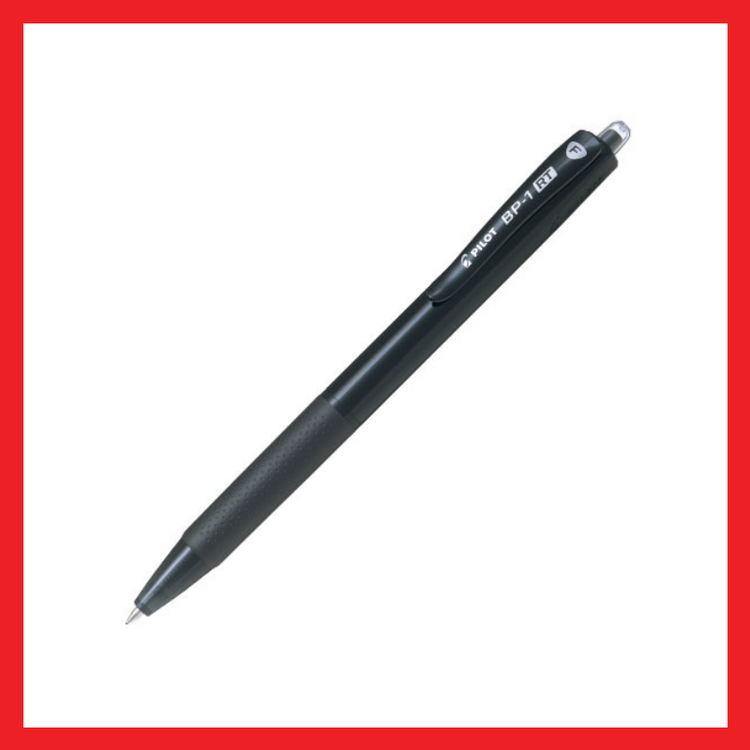 Pilot Ballpen BP-1 RT | BP-145-F | Retractable | Fine 0.7mm | Black | Ballpen | COD