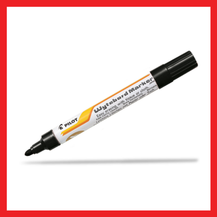 Pilot Whiteboard Marker | Black | Blue | Red | School Supplies | COD