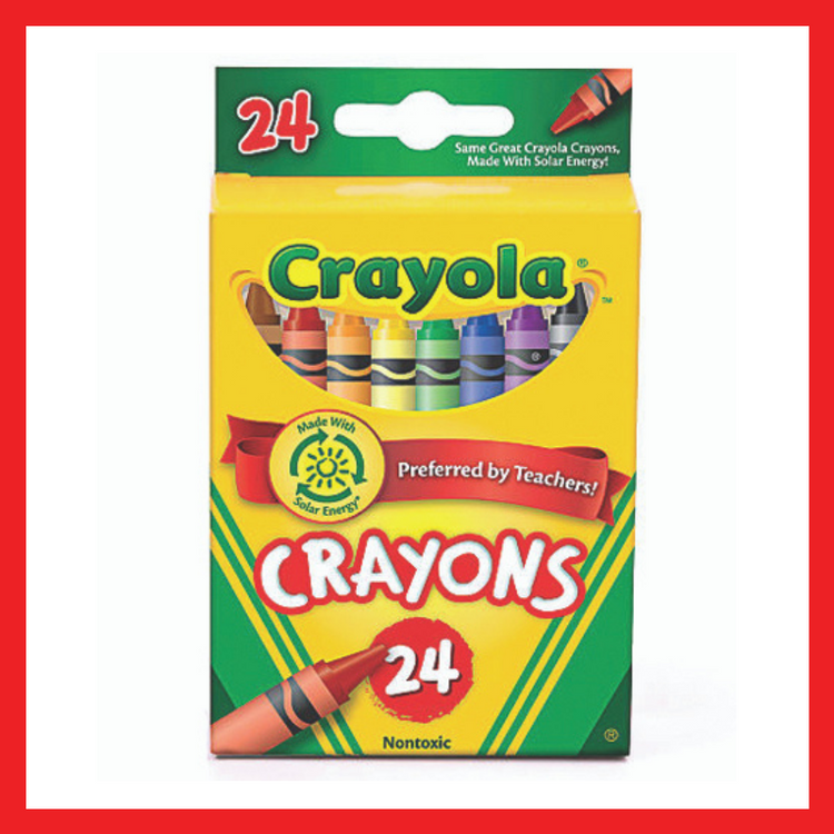 Crayola Crayons | Set of 24 Colors | Crayons | COD