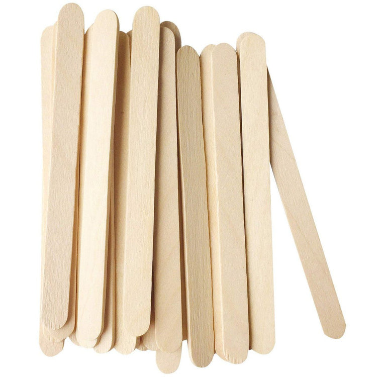 Popsicle Sticks | Per Pack | 50pcs | Natural Color | Arts & Crafts | COD