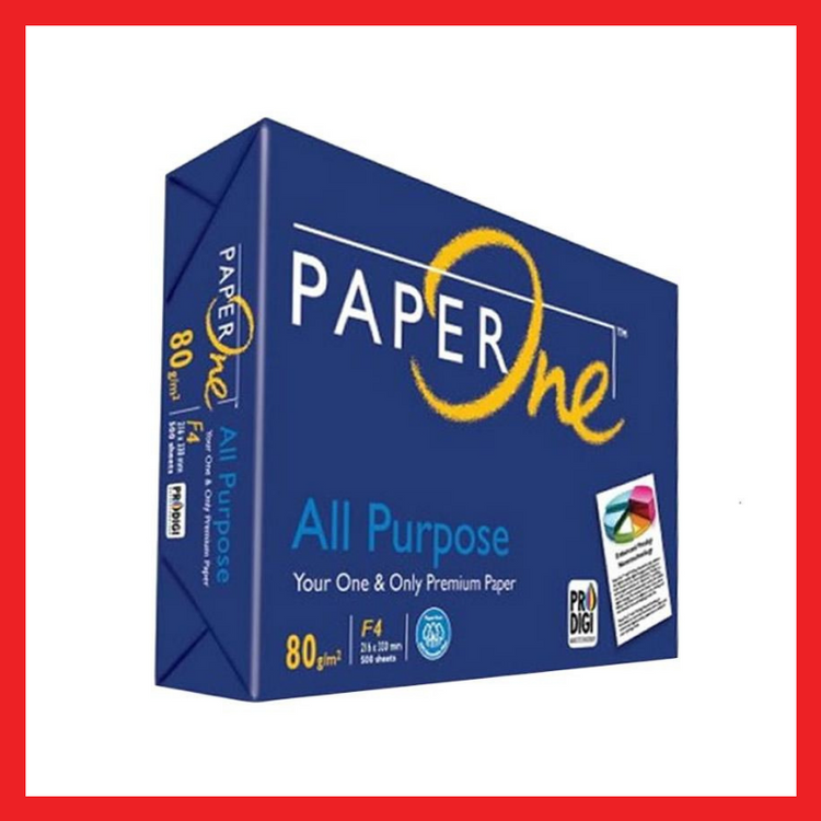 PaperOne All Purpose Paper | 80 GSM | F4 | Long | Paper | COD