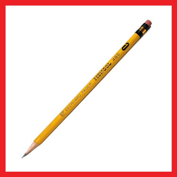 Eberhard Faber Mongol Pencil | No.1 | No.2 | Pencil | COD
