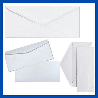 Classic White Envelope | Long | Short | With Window | Per 10pcs | Envelope | COD