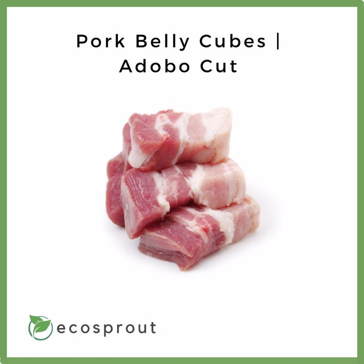 Pork Belly Cubes | Adobo Cut | 500g