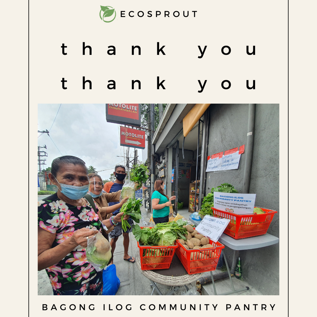 Ecosprout joins the Community Pantry Wave