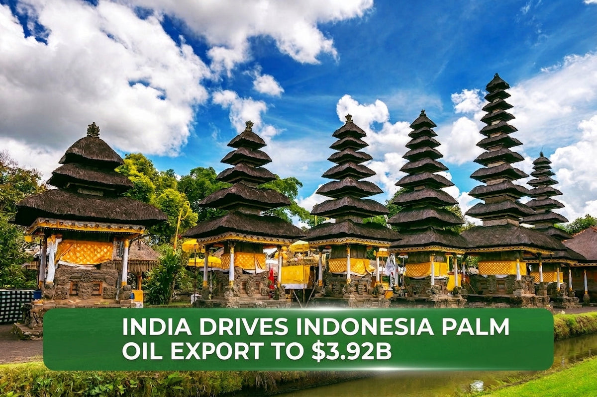 India Drives Indonesia Palm Oil Export to $3.92B
