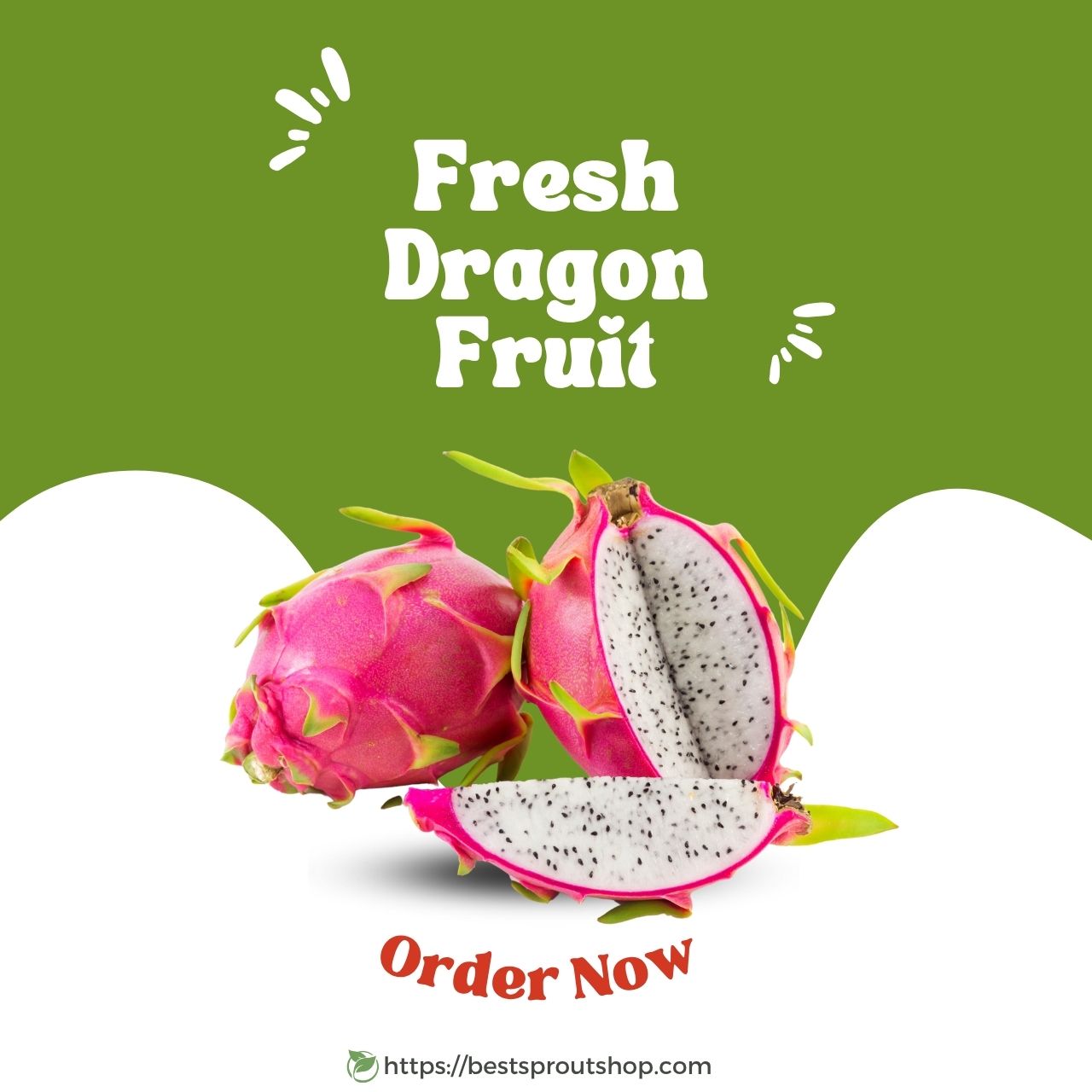 White and Red Dragonfruit | 1kg