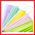 Colored Disposable Face Mask