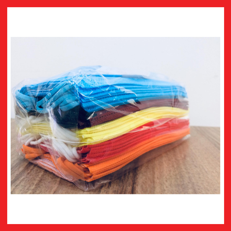 Colored Disposable Face Mask
