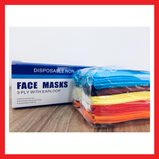 Colored Disposable Face Mask