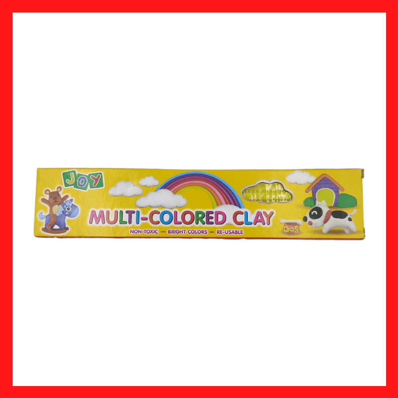 Joy Multi-Colored Clay | Assorted | Per Bar | Clay | Art | COD