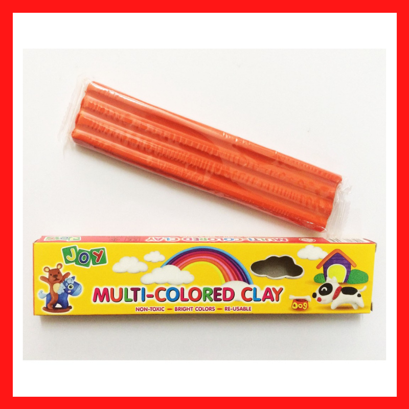 Joy Multi-Colored Clay | Assorted | Per Bar | Clay | Art | COD