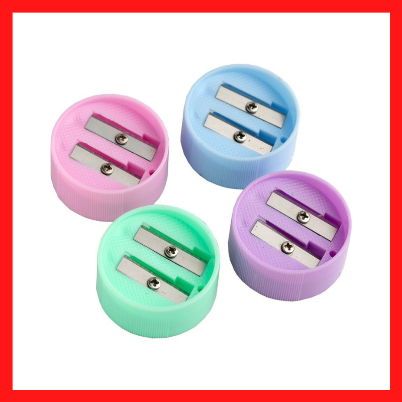 Double Hole Pencil Sharpener | School & Office Supplies | COD