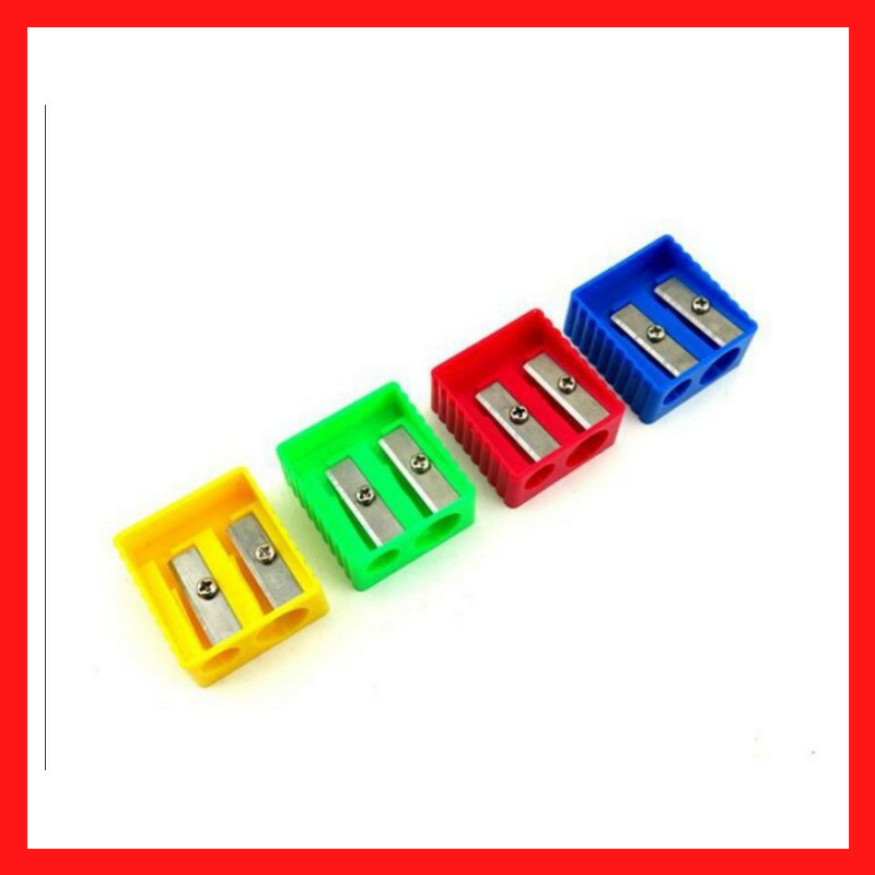Double Hole Pencil Sharpener | School & Office Supplies | COD