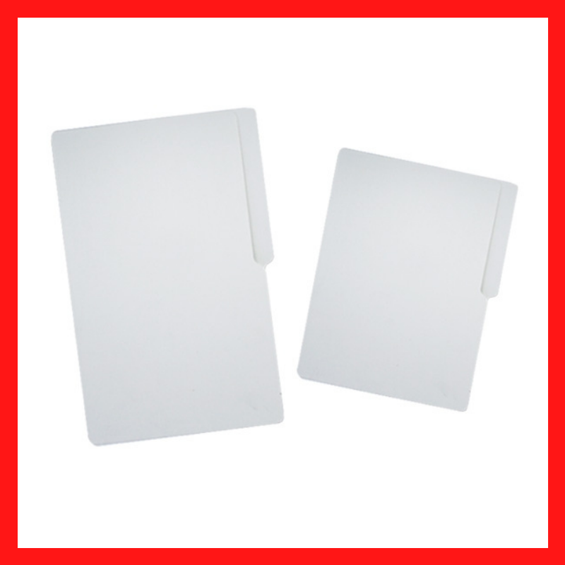 White File Folder | Long | Short | Per 10PCS | School Supplies | COD