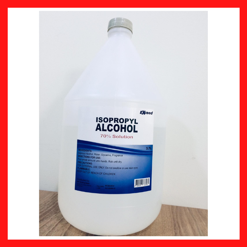 Exceed 70% Isopropyl Alcohol 3.7L