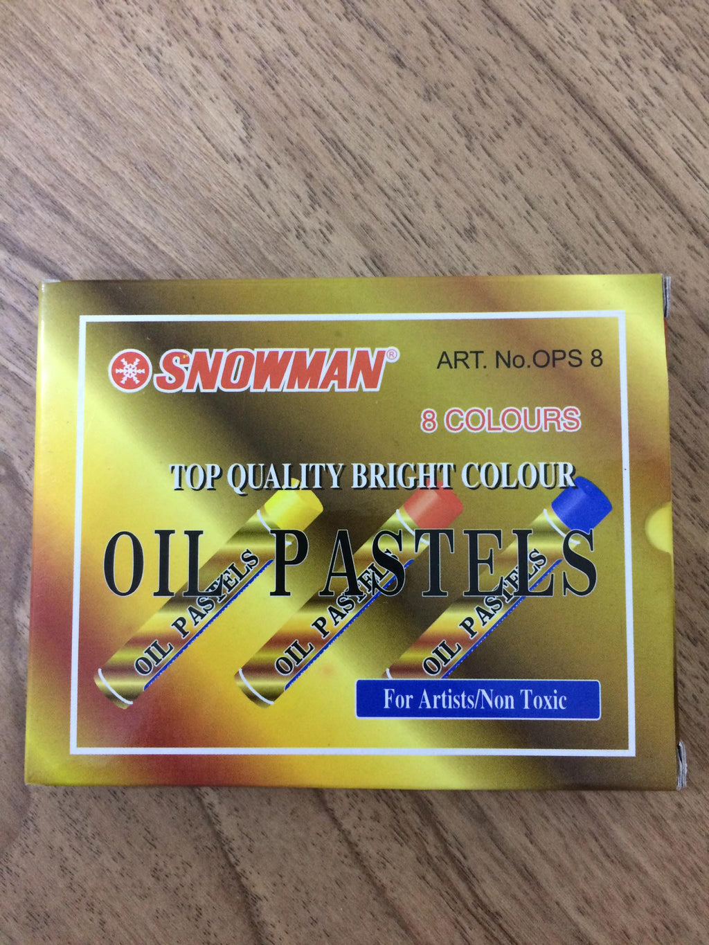 Snowman Oil Pastel | 8s | 16s | 24s