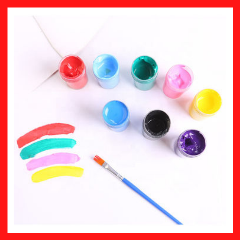 Poster Paint | Set of 12 Colors | School Supplies | COD