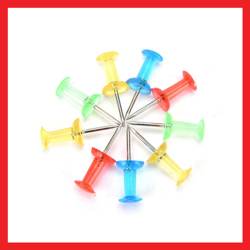 Push Pin | 50s | 100s | School & Office Supplies | COD