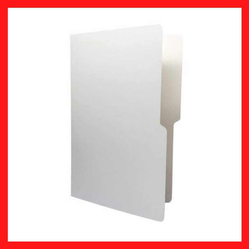White File Folder | Long | Short | Per 10PCS | School Supplies | COD