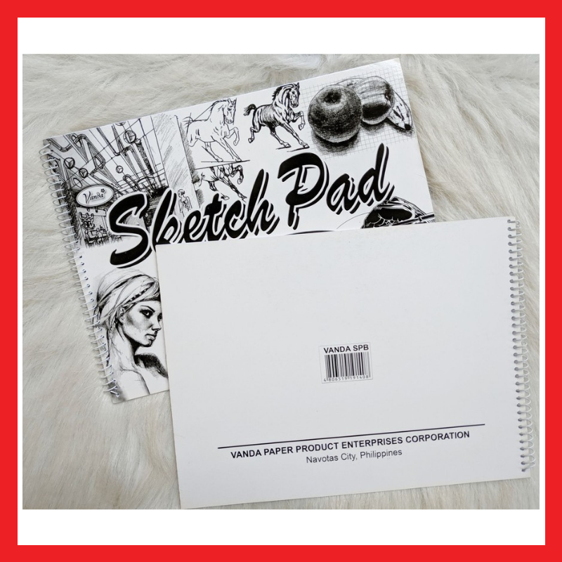 Sketch Pad | Big | 9" x 12" | 20 Sheets | School Supplies | COD