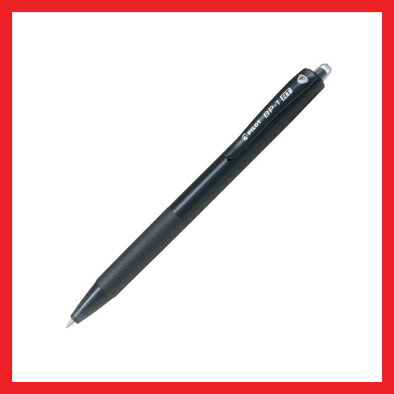 Pilot Ballpen BP-1 RT | BP-145-F | Retractable | Fine 0.7mm | Black | Ballpen | COD