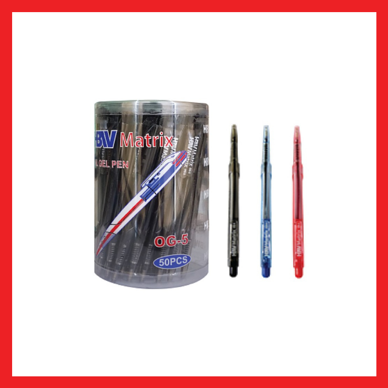 HBW Matrix Ballpen | Retractable Type | Blue | Black | Red | Ballpen | COD