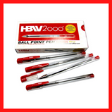 HBW 2000 Ballpoint Pen | Blue | Black | Red | Pens | COD