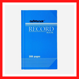 Record Book | 300pgs | 150pgs | Pre-Numbered | Office Supplies | COD