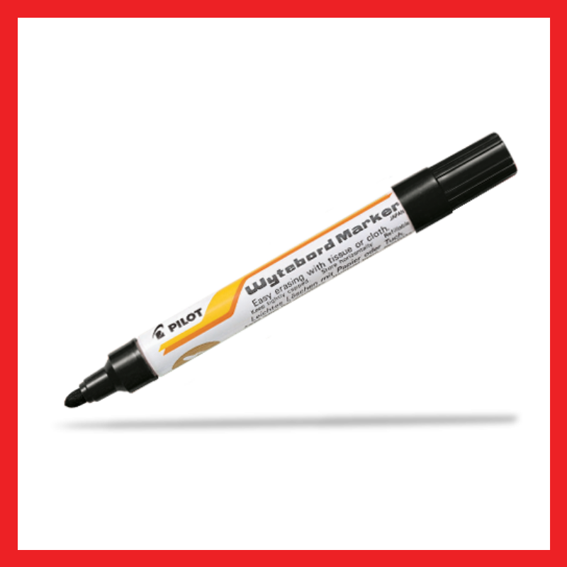 Pilot Whiteboard Marker | Black | Blue | Red | School Supplies | COD