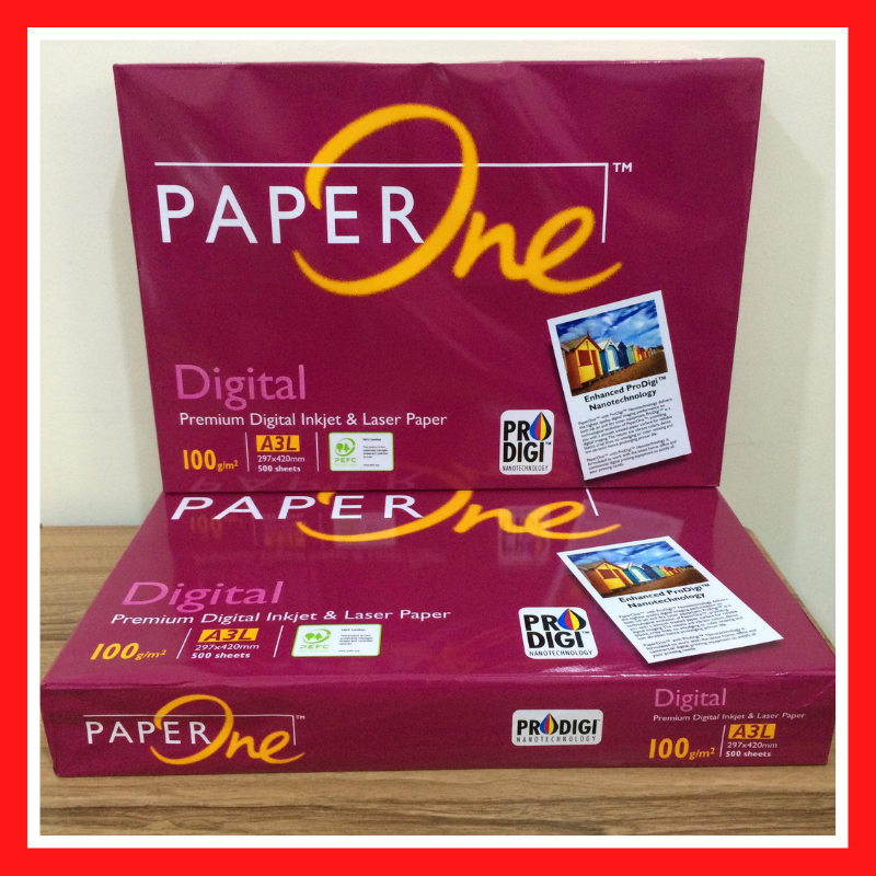 Paper One Bond Paper | A3 | 100 GSM | Per Ream | Office Supplies | COD