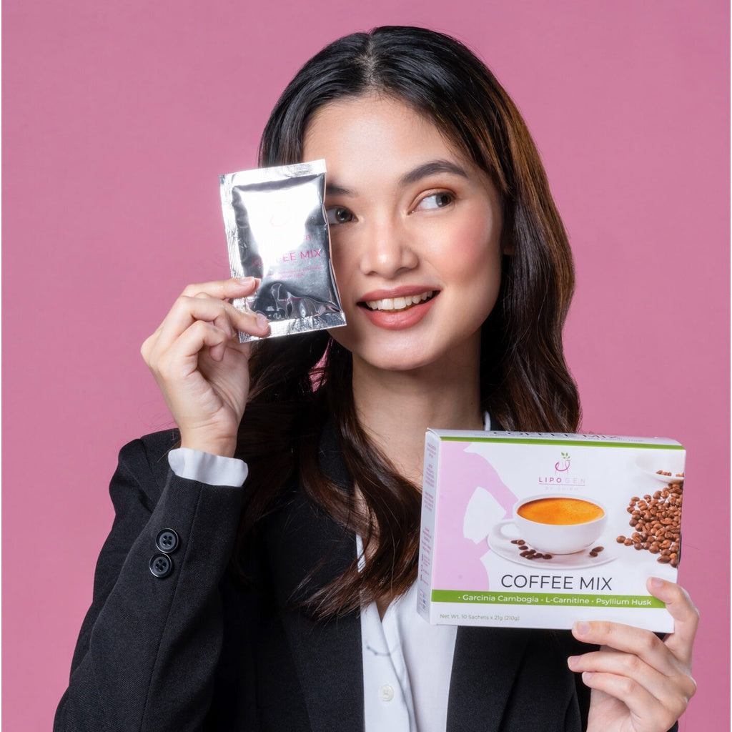 Lipogen Coffee Mix | 20-in-1 Slimming Coffee | Sachet