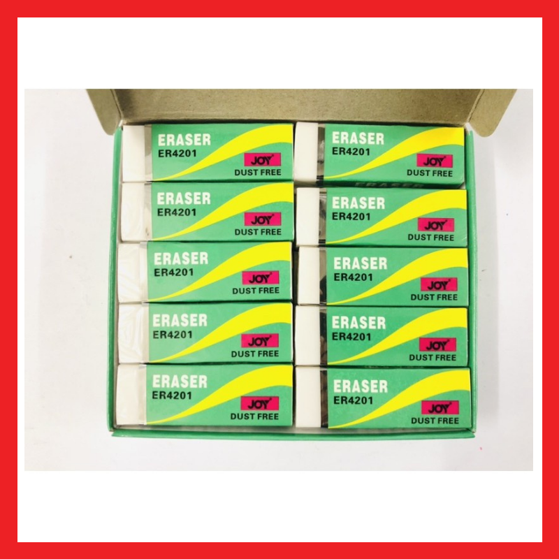 Joy Rubber Eraser | Dust Free | Pencil Eraser | Eraser | Per PC | COD