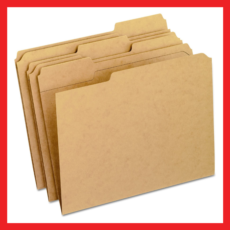 Kraft Brown Folder | Long | Short | Per Dozen | Folder | COD