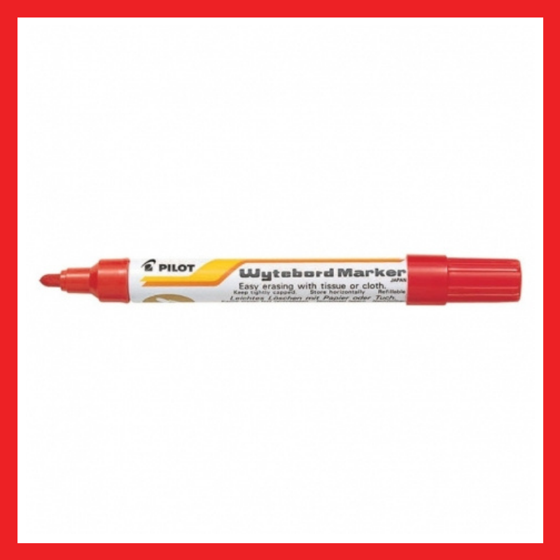 Pilot Whiteboard Marker | Black | Blue | Red | School Supplies | COD