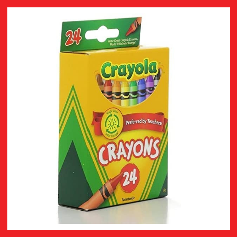 Crayola Crayons | Set of 24 Colors | Crayons | COD