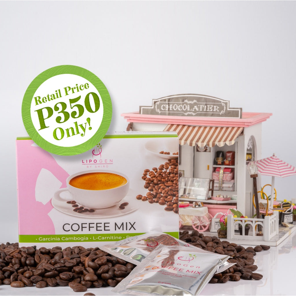 Lipogen Coffee Mix | 20-in-1 Slimming Coffee | Sachet