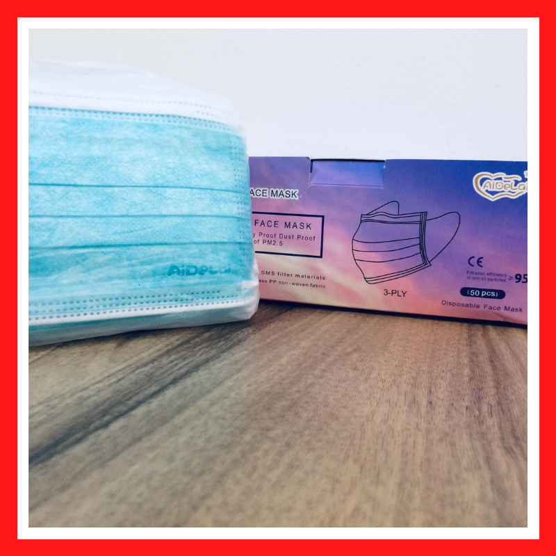 Aidelai Disposable Face Mask