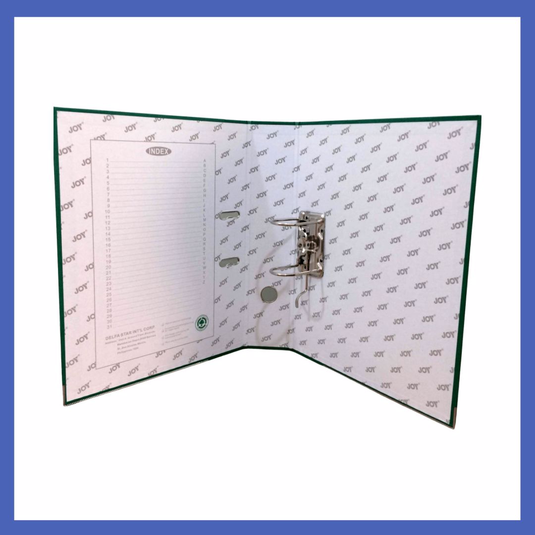 Arch File Folder | 2 Rings, 3 Inches Thick Material | Long | File Organizer | School Supplies | Office Supplies