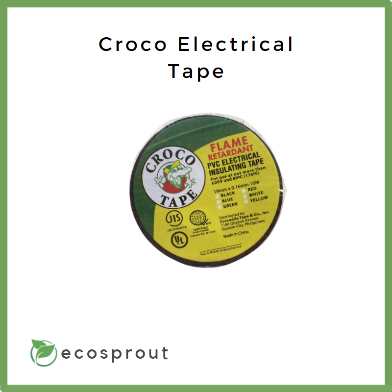 Croco Electrical Tape | Black |  School | Office Supplies