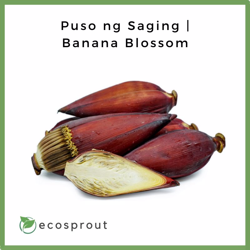 Puso ng Saging (Banana Blossom) | 300g | Whole or Sliced