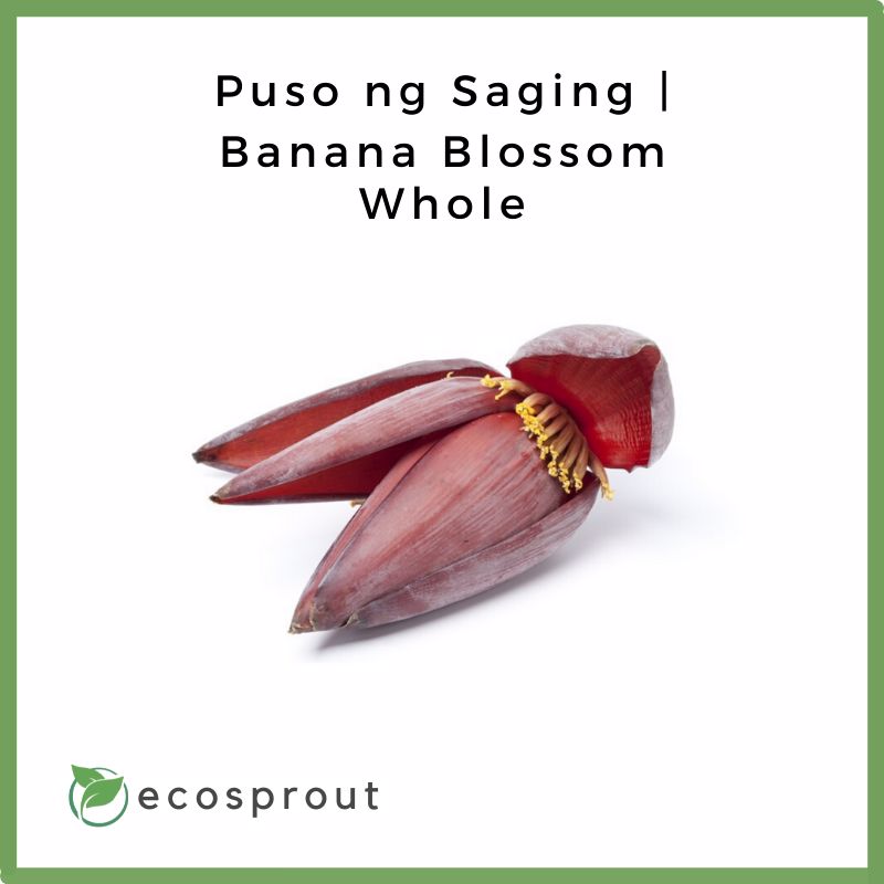 Puso ng Saging (Banana Blossom) | 300g | Whole or Sliced