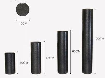 Yoga | Pilates | FOAM | ROLLER EVA 90cm Long Block Column | Massage Therapeutic Foams Roll Exercise