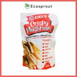 crispy mushroom cheese flavor product ecosprout