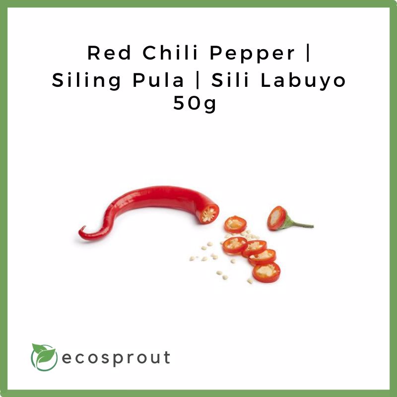 Red Chili Pepper | Siling Pula | Sili Labuyo | 50g