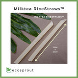 Milktea RiceStraws™ | Bare Straws