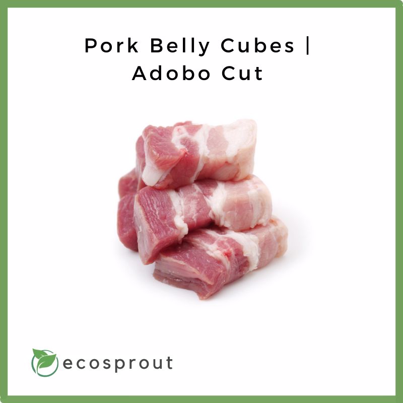 Pork Belly Cubes | Adobo Cut | 500g