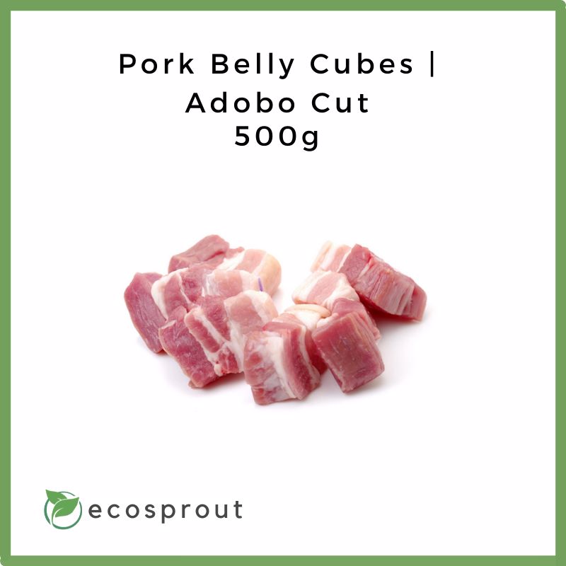 Pork Belly Cubes | Adobo Cut | 500g